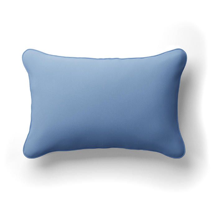 Solid Lumbar Indoor/Outdoor Pillow | Frontgate | Frontgate