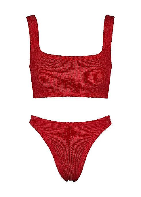 Xandra seersucker bikini | Harvey Nichols (Global)