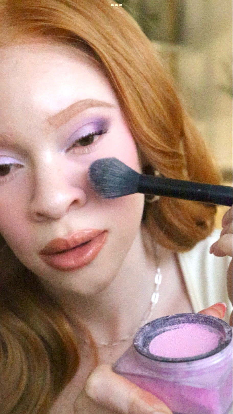 
Trying out HUDA new electric lilac blush and setting powder on my complexion!💜
.
HUDA Ube collection is such an eye catching and fun way to spice up a makeup look. I love HUDA setting powder already but the UBE Cake powder is supposed to give a smooth, blur finish to your under eye while giving a rosiness tint.💗

#LTKBeauty