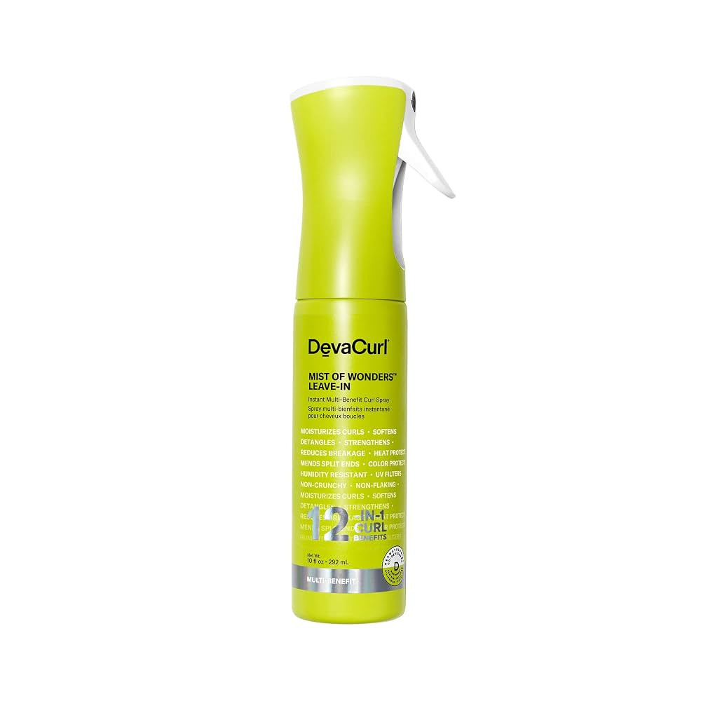 DevaCurl Mist of Wonders Leave-In Multi-Benefit Curl Spray with Nutri-Curl Complex | Continuous M... | Amazon (US)