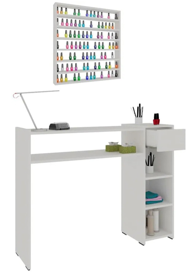 Kit mesa de esmalteria e espositor de esmaltes.

#LTKbrasil #LTKfamily #LTKbeauty