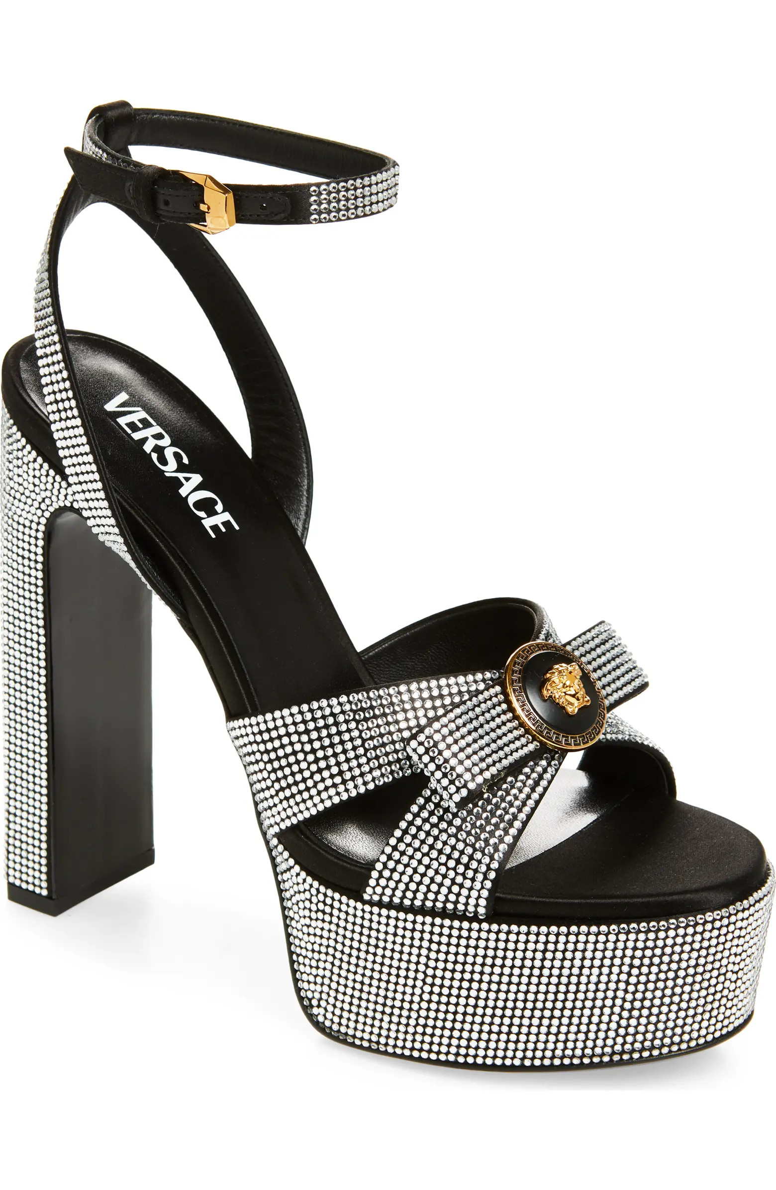Versace Medusa Bow Platform Sandal (Women) | Nordstrom | Nordstrom
