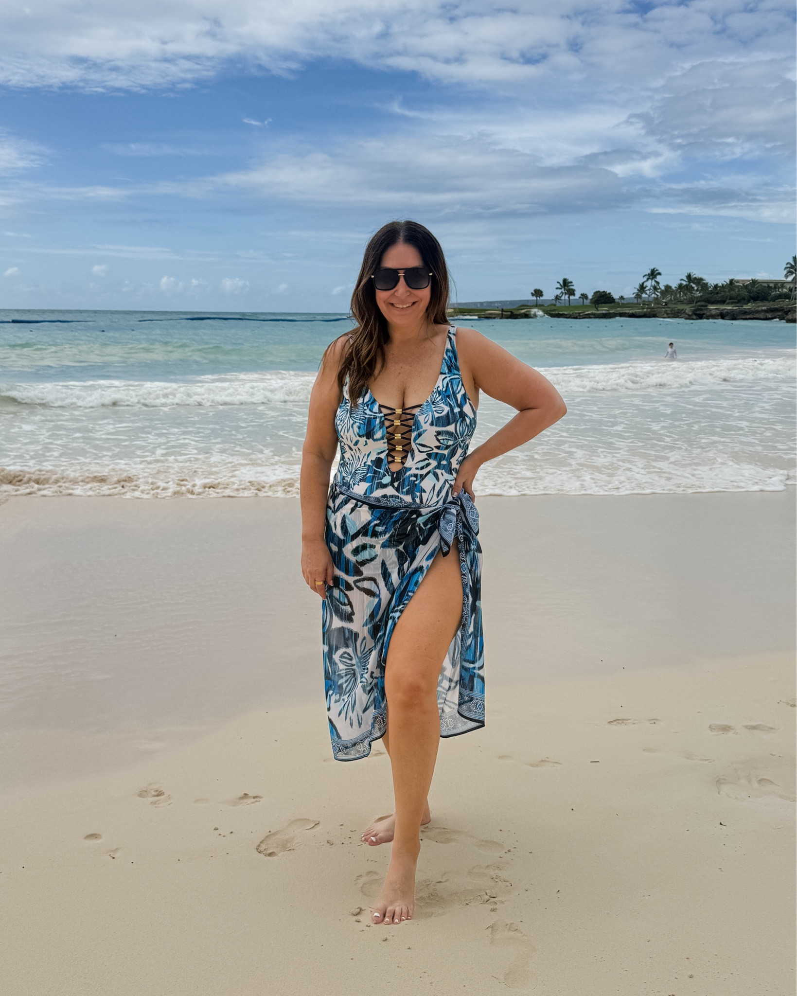 Bleu Rod Beattie Bleu Rod Turning Tides Lace Down Mio One-Piece Swimsuit with Turning Tides print.   Wearing 12  

 

#LTKSeasonal #LTKSwim #LTKTravel