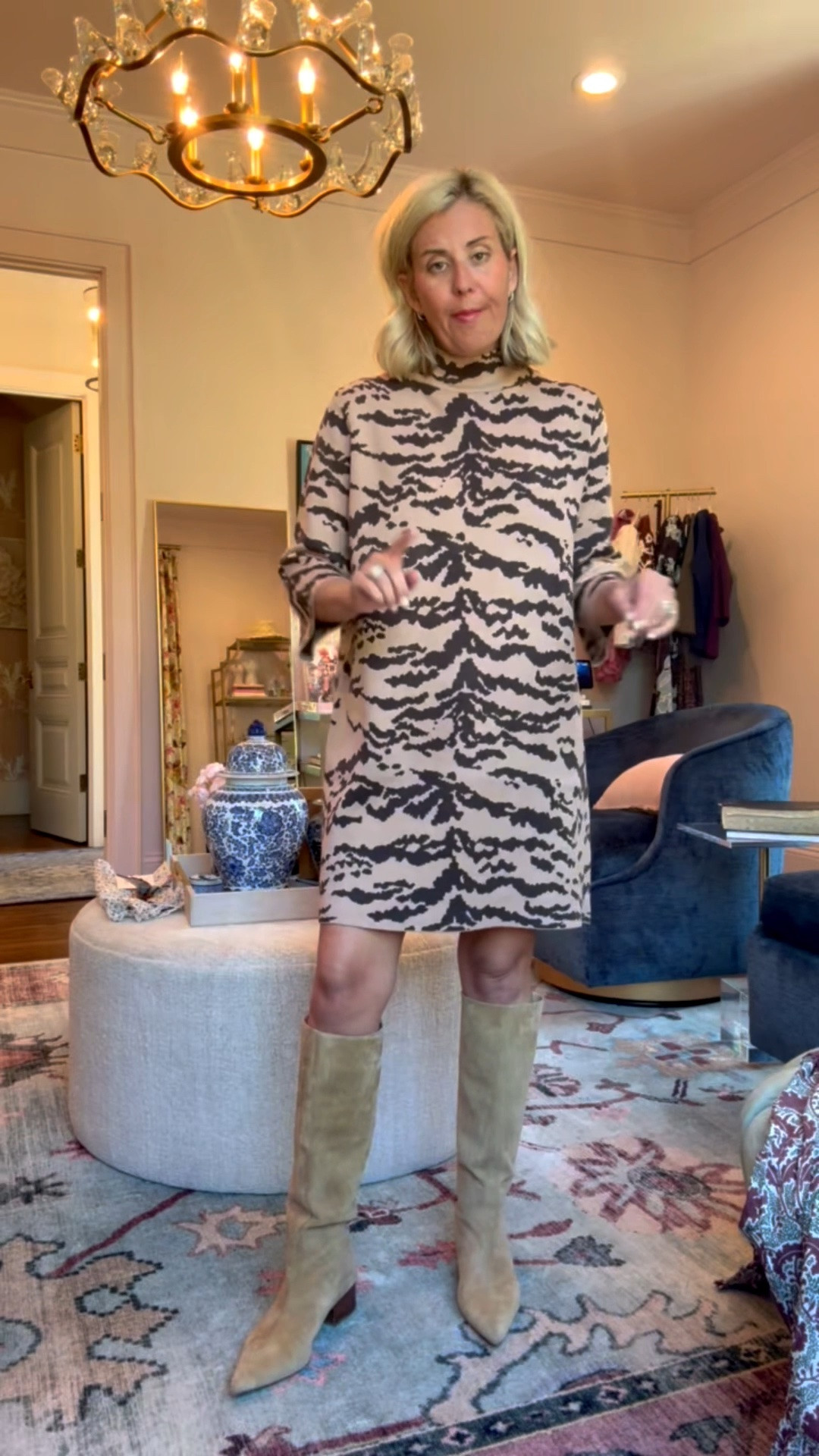 My new go-to dress! Get ready to see this a lot!
Dress - small
Boots - 8 tts 

*Code mixandmatch15 for 15% off 1st order at Avara

#LTKOver40 #LTKSeasonal #LTKdayinmylife