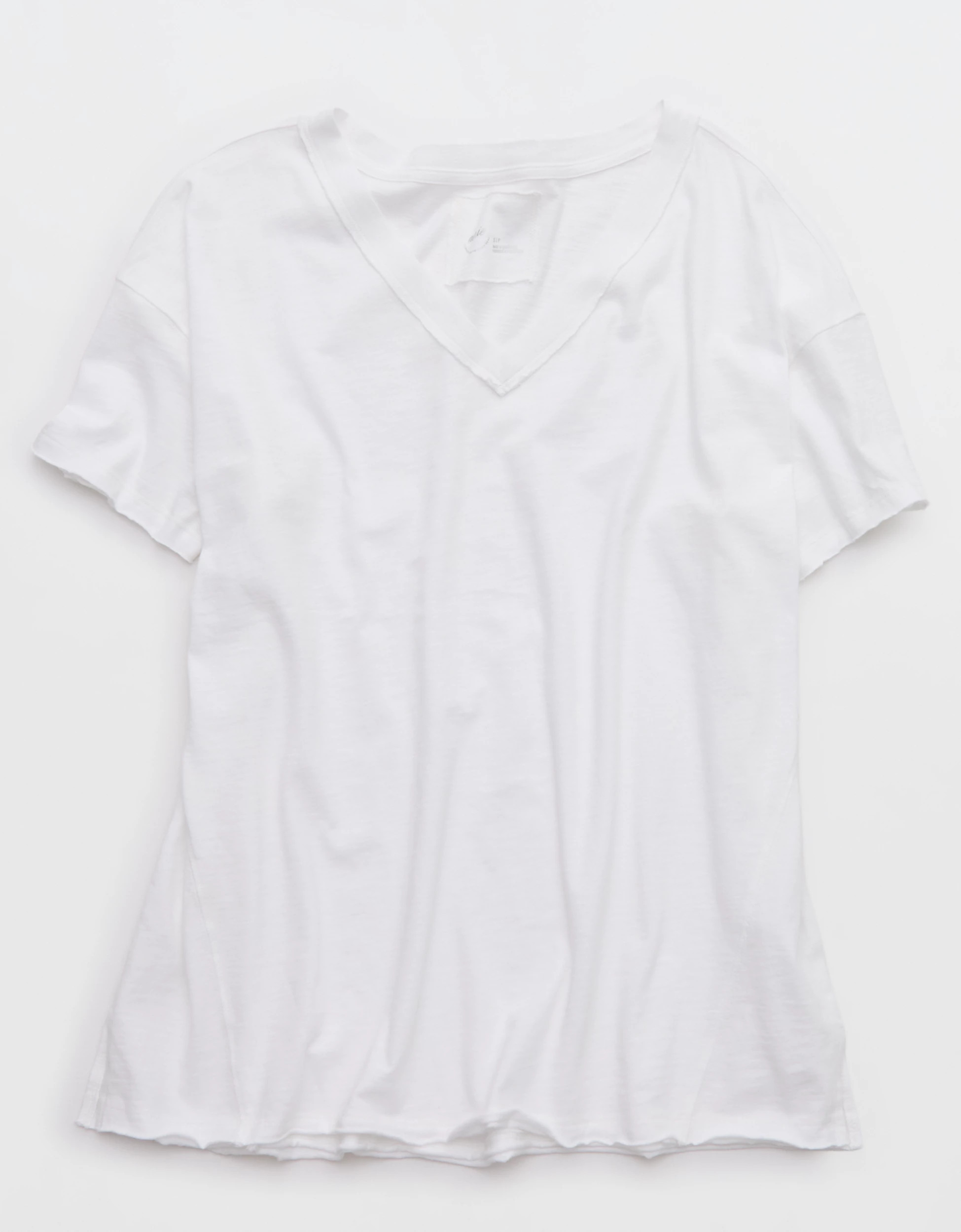 Aerie Oversized V-Neck Boyfriend T-Shirt | Aerie