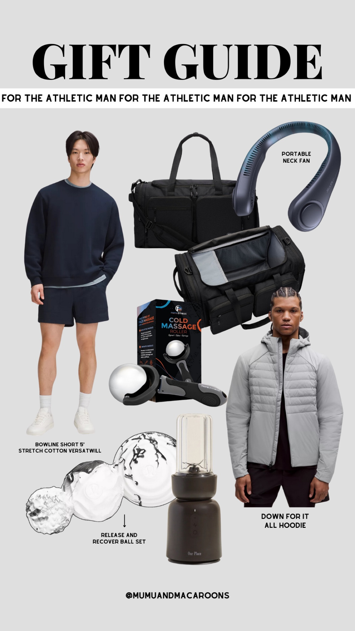 gift guide (for the athletic man)

#LTKHoliday #LTKGiftGuide #LTKMens