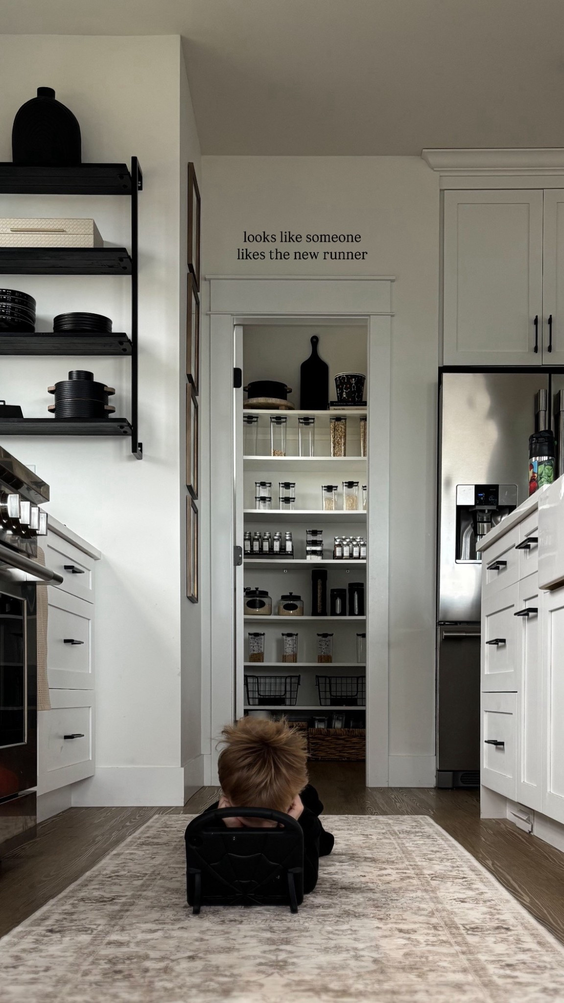 H O M E / looks like someone likes the new runner ☺️

Amazon Canada | Kitchen | Pantry | Storage Containers | Baskets | Labels | Rugs | Shelves 

#LTKcanada #LTKhome