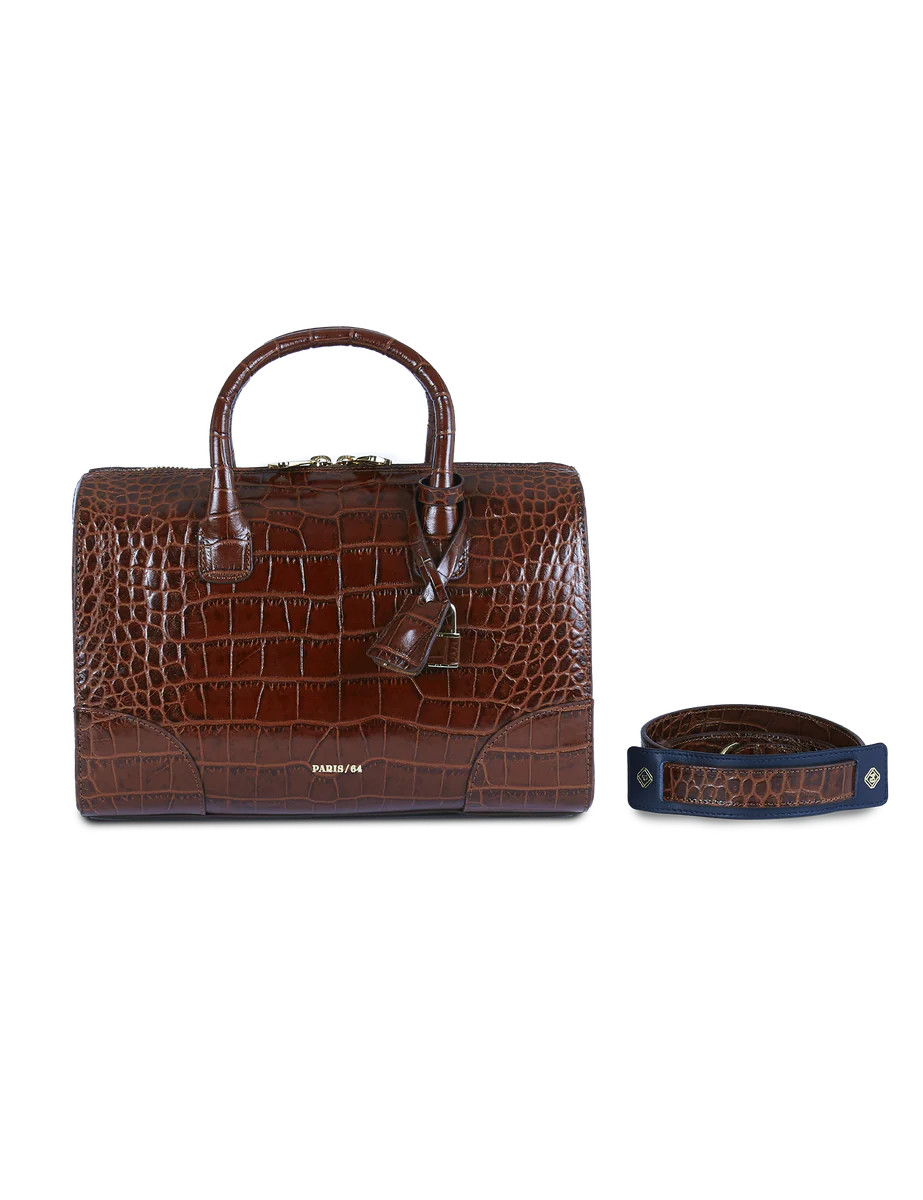 Trésor Coco Cognac Bag by PARIS/64 | PARIS/64