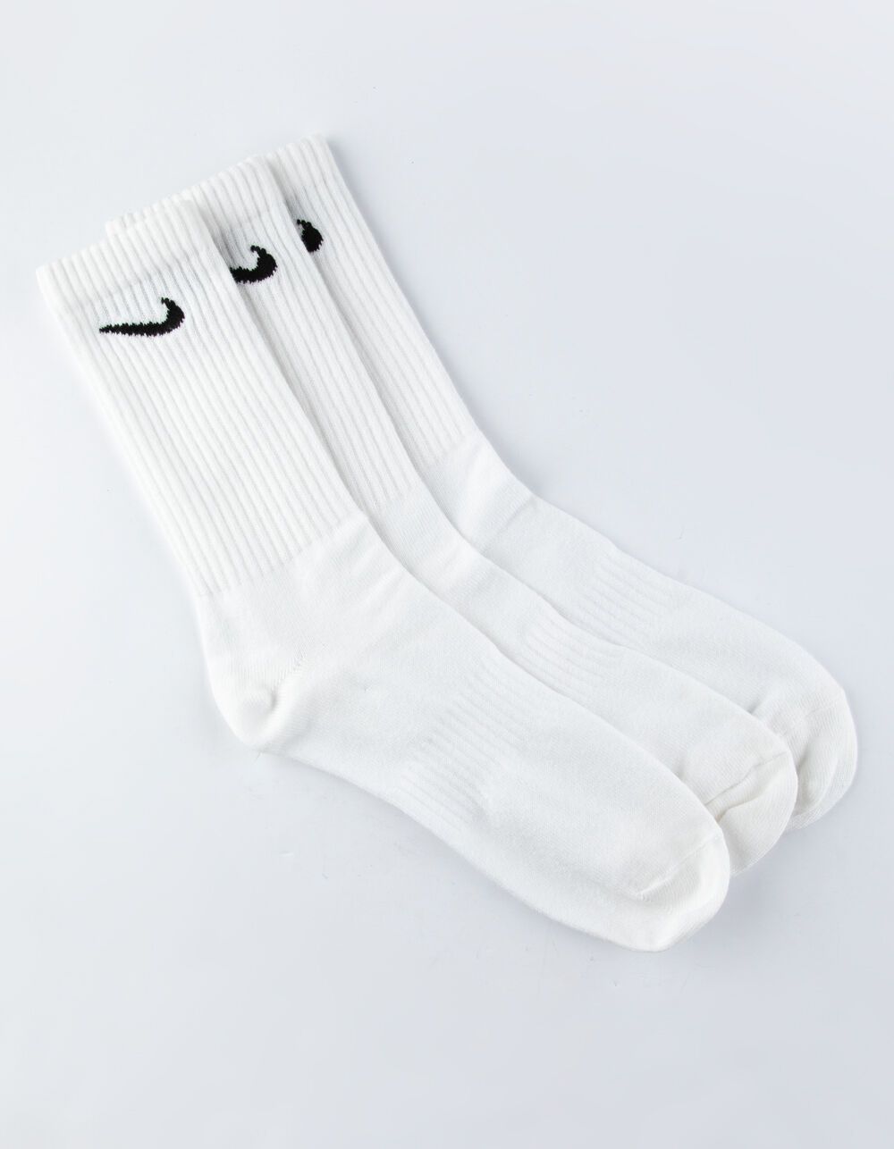 NIKE SB 3 Pack Everyday White Crew Socks | Tillys