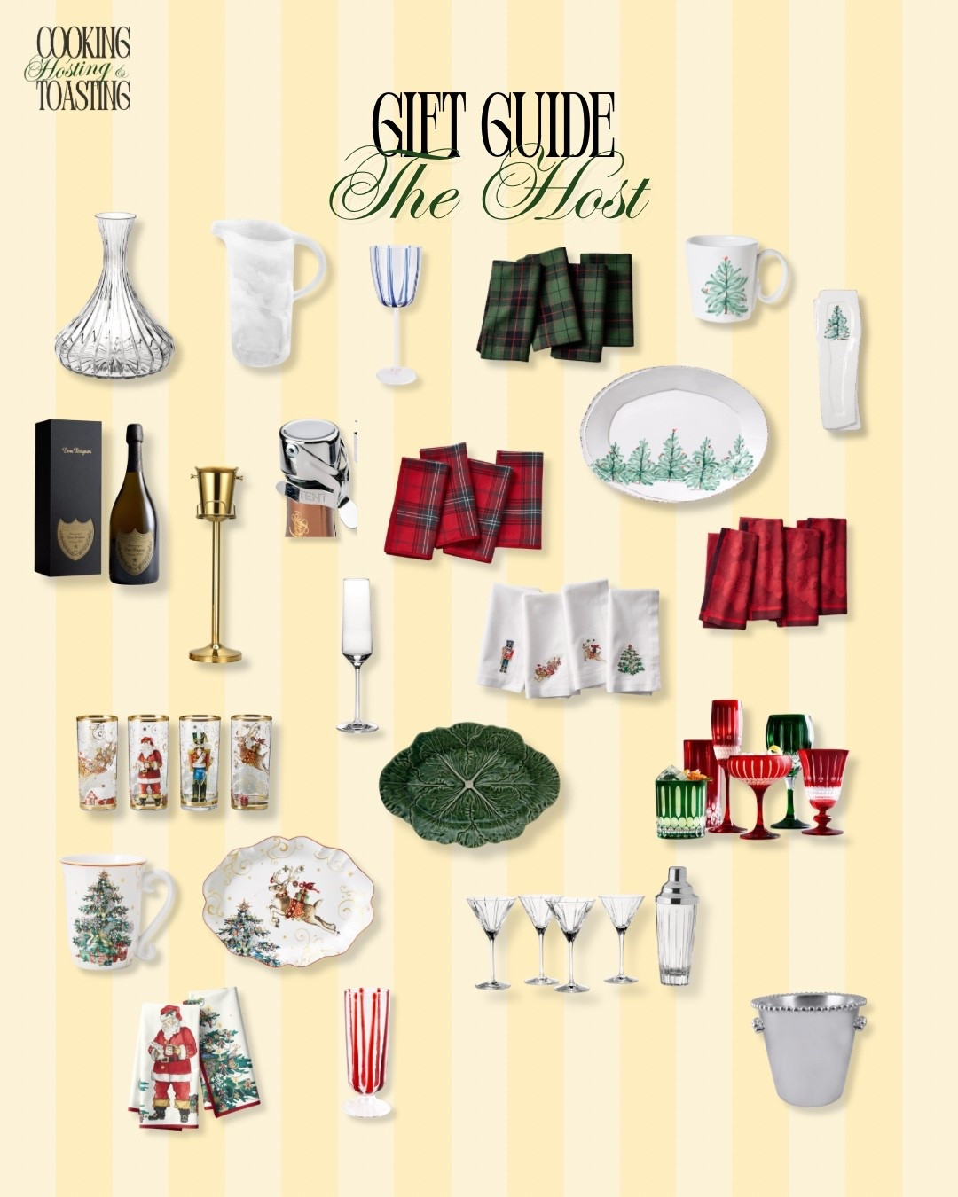 GIFT GUIDE : The Host! 

What to get the host in your life whether they are just starting out or have been gathering people for years! You can’t go wrong with these playful, elegant, and quality gifts. 

#LTKHoliday #LTKSeasonal #LTKGiftGuide