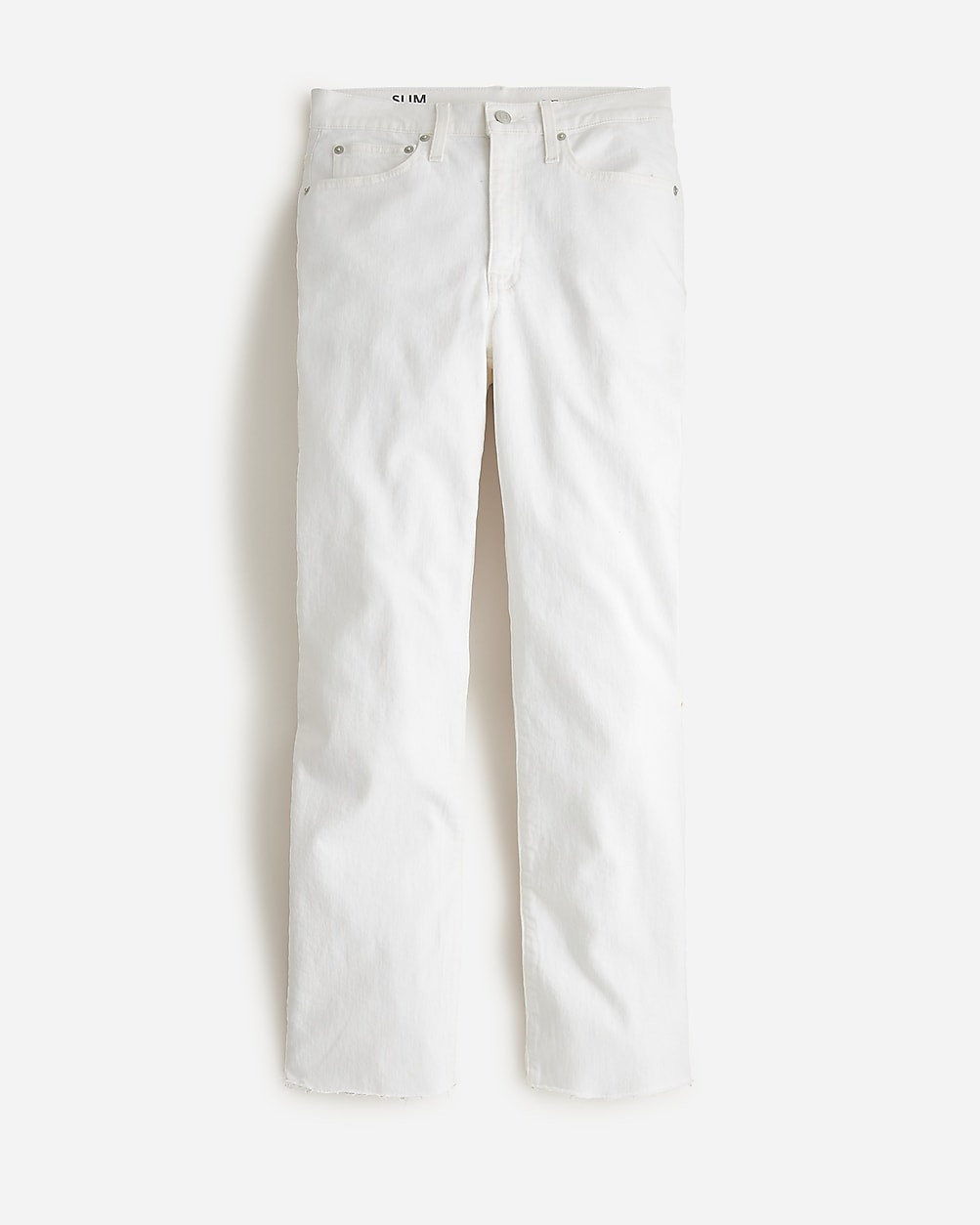 Slim boyfriend jean in white | J. Crew US