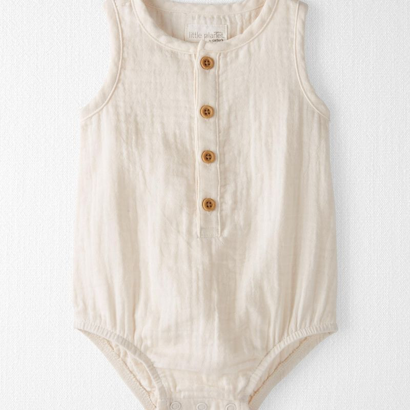 Baby Organic Cotton Gauze Bubble | Carter's