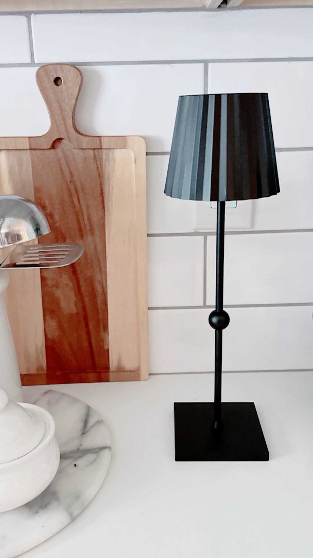 Amazon Cordless Lamp Review 

All metal and heavy! Won’t blow over

I love the ball detail and the “shade” 

Easy to setup and charge! Perfect for outdoors, tailgates, and more! 

#LTKHome #LTKSeasonal #LTKBacktoSchool