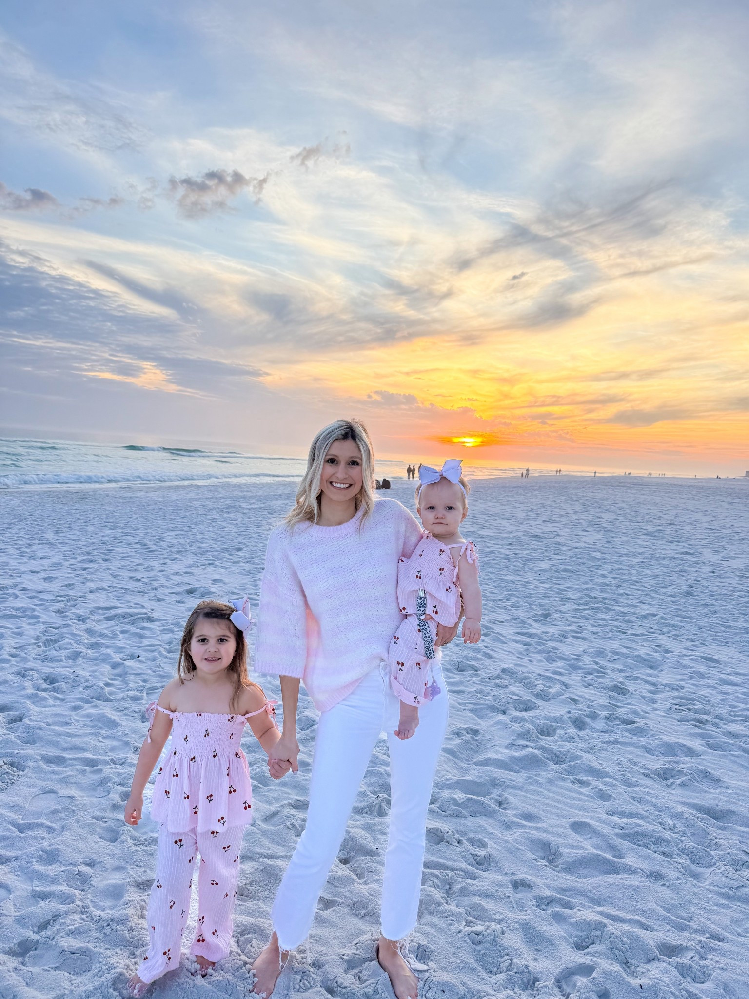 Beach vacation outfit inspo // toddler girl // baby girl // matching girl outfits // beach trip outfit inspo // mama & me // girl mom // pink 

#LTKBaby #LTKootd #LTKKids