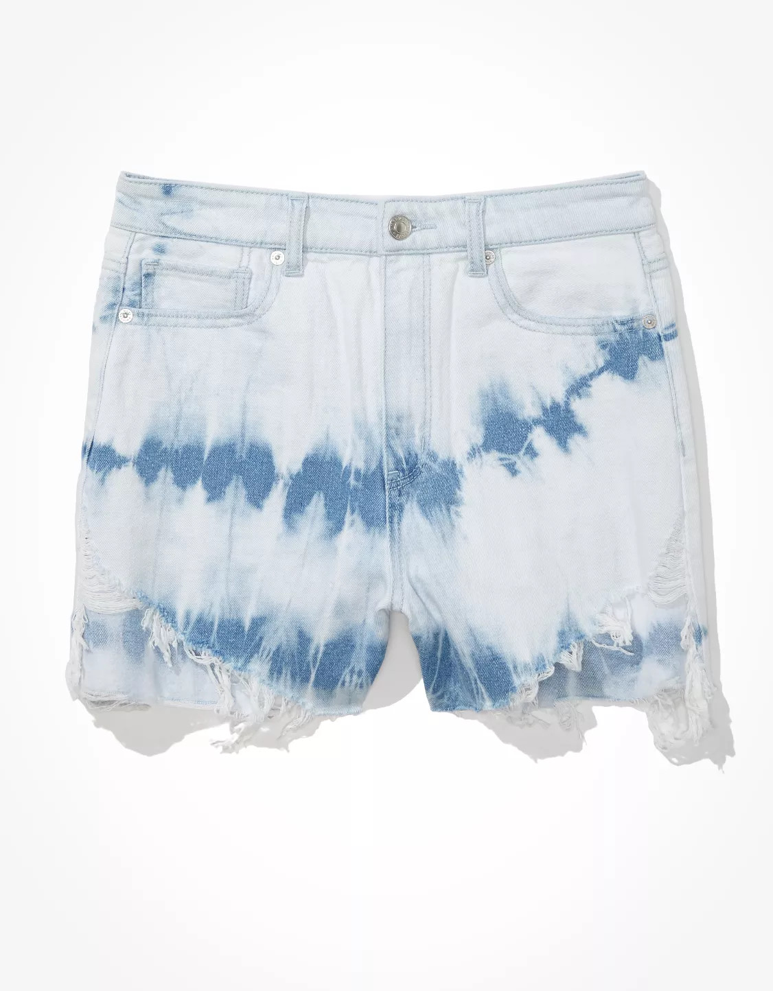 AE Highest Waist Denim Mom Shorts | American Eagle Outfitters (US & CA)