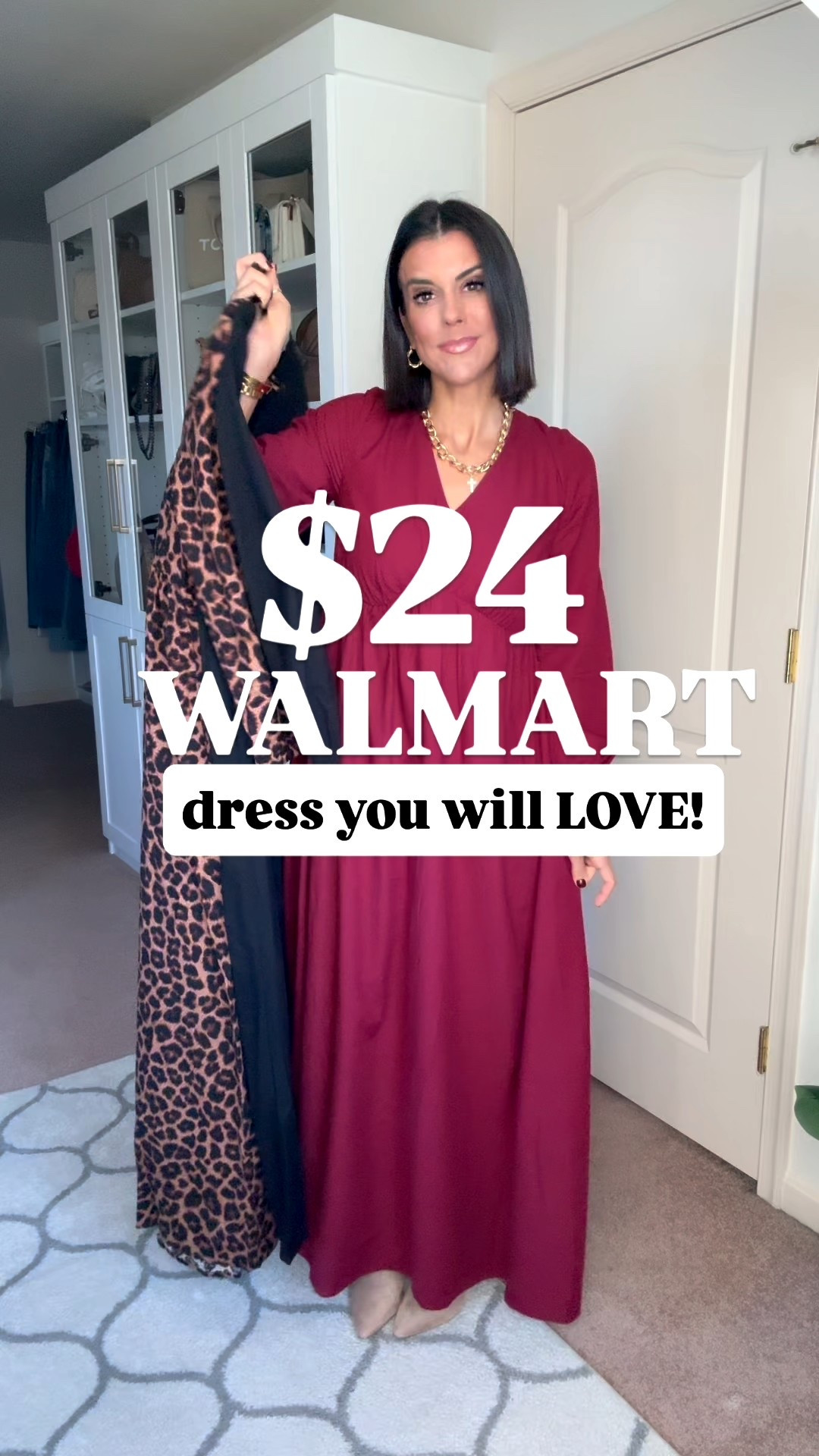 $24 Walmart dress I love! I’m 5’5 and in size small in all. 

#LTKHoliday #LTKFindsUnder100 #LTKSeasonal