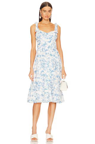 Steve Madden Sophia-Rose Dress in Faded Blue from Revolve.com | Revolve Clothing (Global)