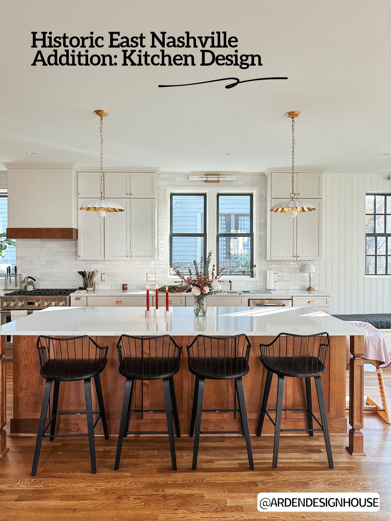 A few pieces from @luckyandi’s kitchen design ✨ This whole project felt like a dream and each piece was carefully selected to fit her home’s beautiful historic character and charm.

I have too many favorite things about this design to name 😅 but my top three might have to be the scalloped pendant lights, the gorgeous beadboard wall treatment, and these stunning bar stools. The shape of the back alone 😍

Follow for more gorgeous shares from Andi’s place and more of our projects!

#kitchendesign #historichome #pendantlights #homeaddition

#LTKHome #LTKSaleAlert