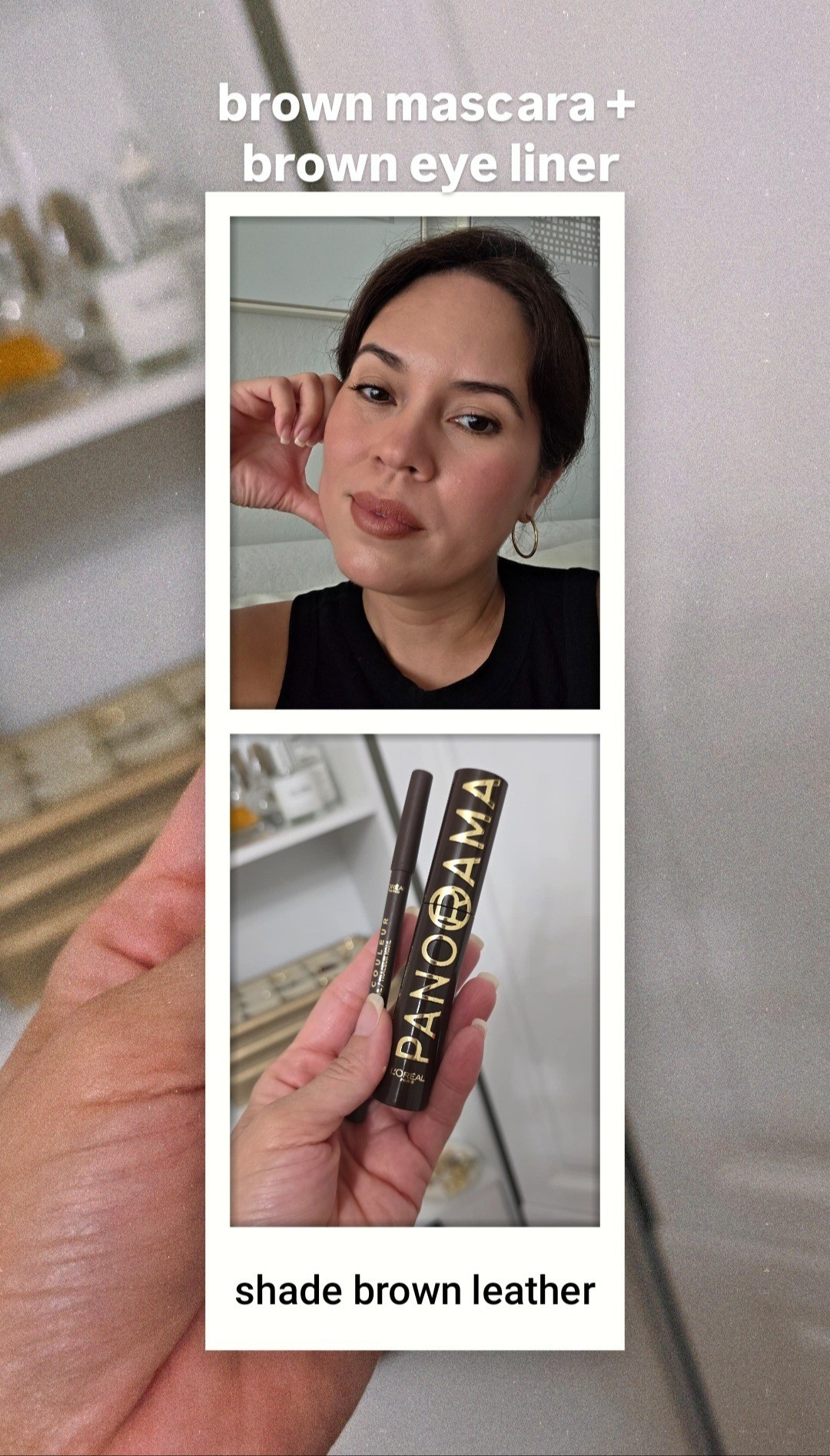 Love using brown mascara instead of black. Great natural look for everyday 👌


