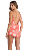 Click for more info about BEACH RIOT Beach Romper in Coral