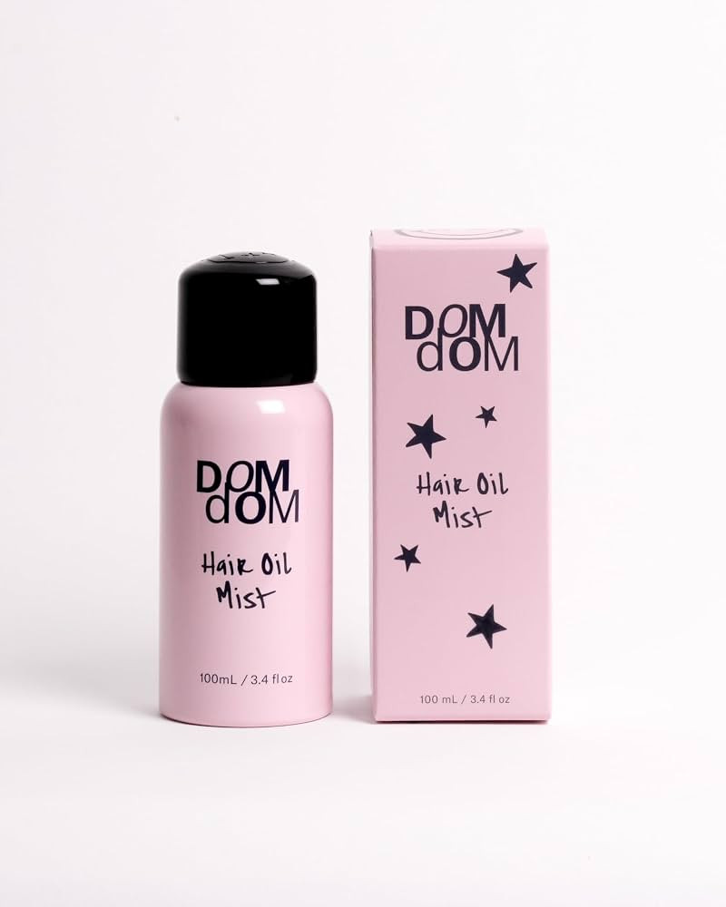 Dom Dom Hair Oil Mist, Hydrating Shine Smoothing, All Hair Types, Emerald Blossom Scent, 3.4 fl o... | Amazon (US)