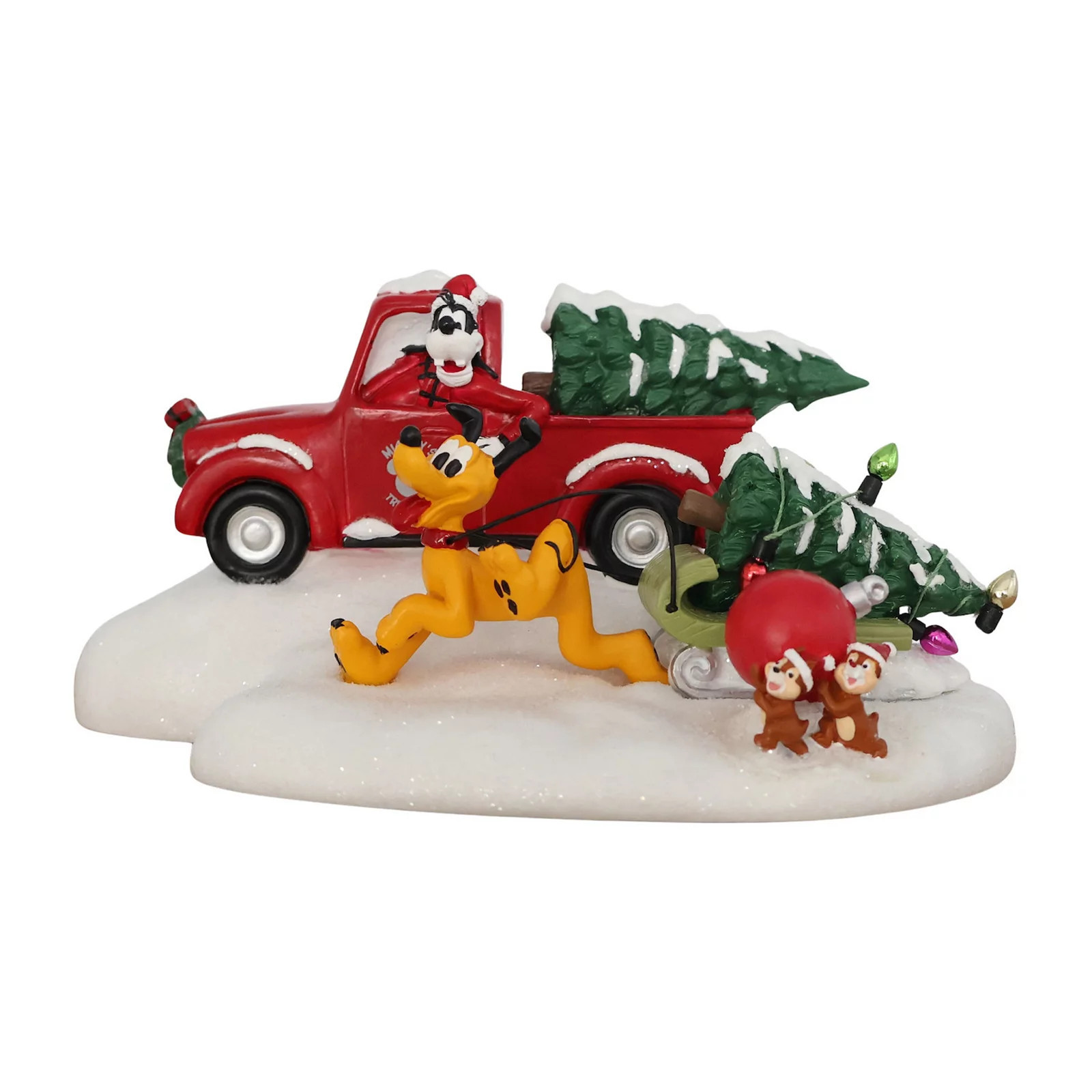 Disney's Goofy and Pluto LED Tree Truck Village Accessory Table Decor by St. Nicholas Square®, Multi | Kohl's