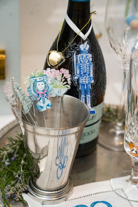 Mint julep cup! A stylish way to decorate for the holidays! Use it for bar accessories, a small floral vase, utinsel holder, etc!

#LTKHoliday #LTKstyletip #LTKhome