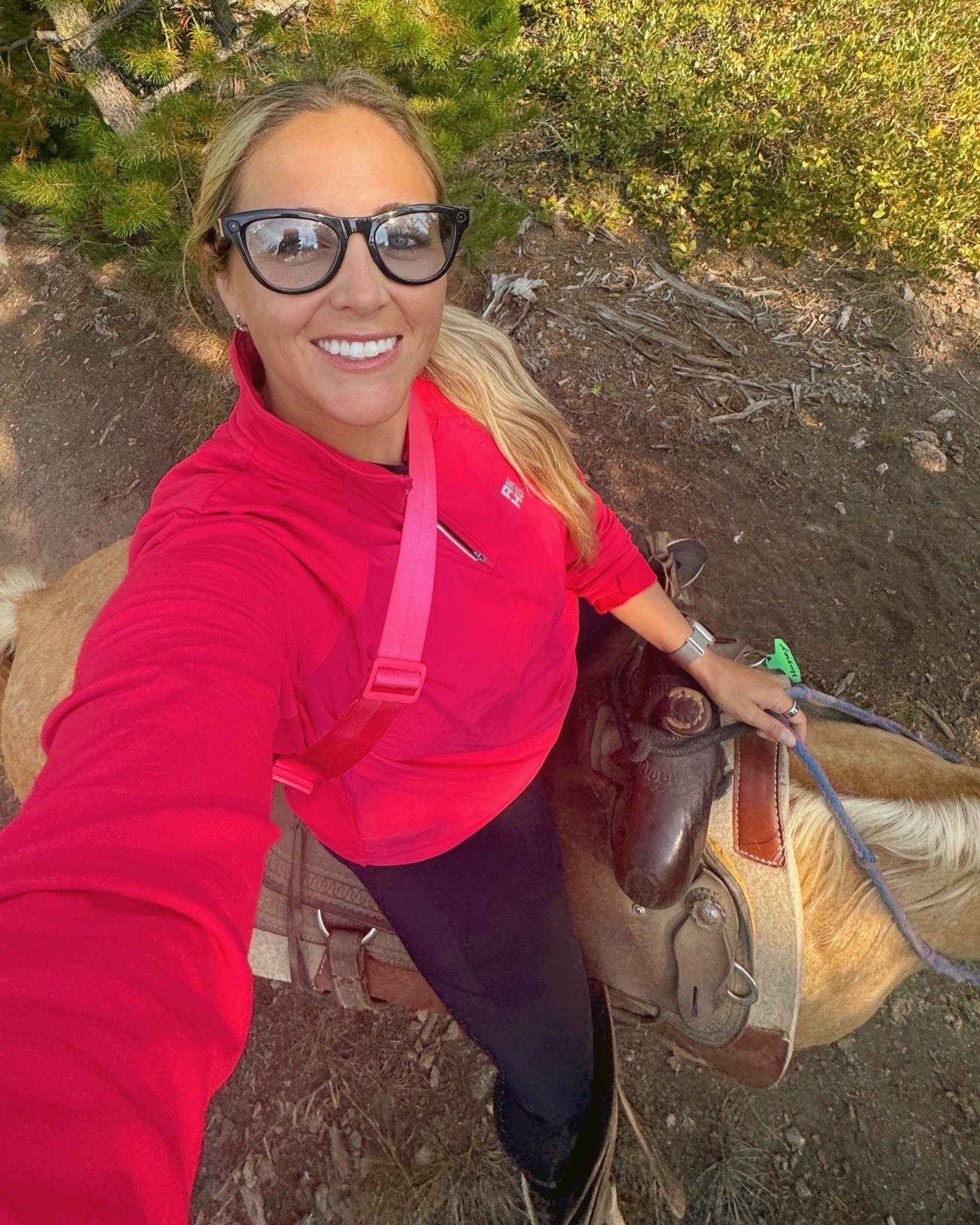 These Meta glasses are the perfect way to grab hands free POV video! I used them to capture my horseback ride through the Colorado mountains!🏔️🐴 

#LTKFamily #LTKStyleTip #LTKActive