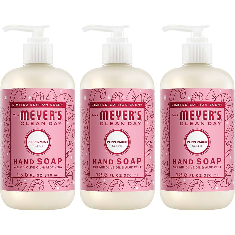 Clean Day Liquid Hand Soap, Peppermint, 12.5 oz (Pack of 3) | Amazon (US)
