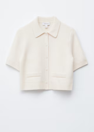 Knitted Short-Sleeve Cardigan | & Other Stories UK