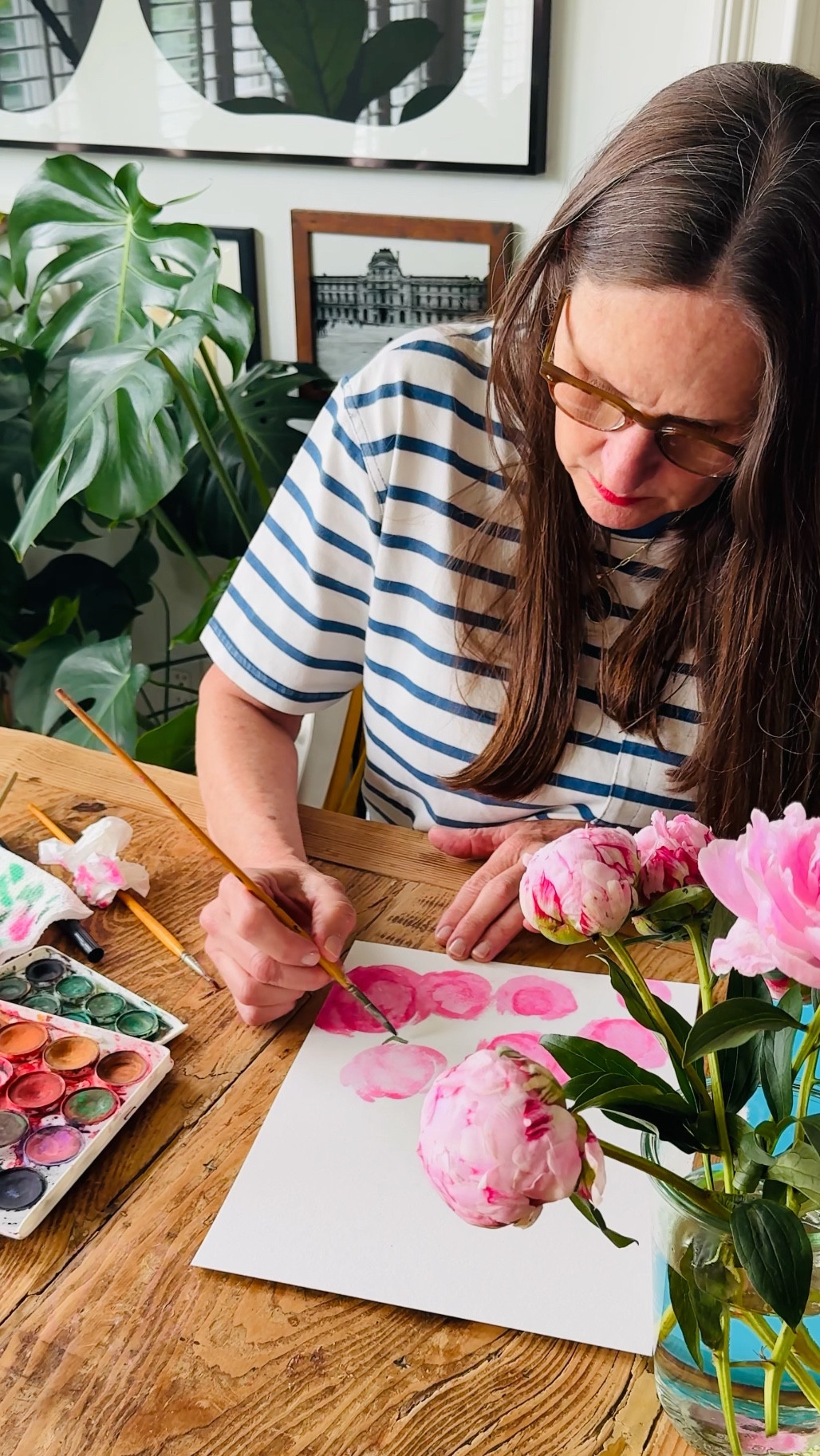 All you need to make your own cards and gift tags is a $10 set of watercolor paints, brushes, and paper. 

#LTKHome