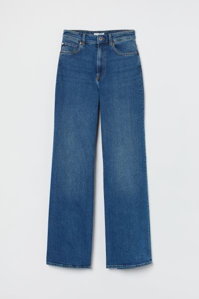 Wide High Jeans | H&M (US + CA)