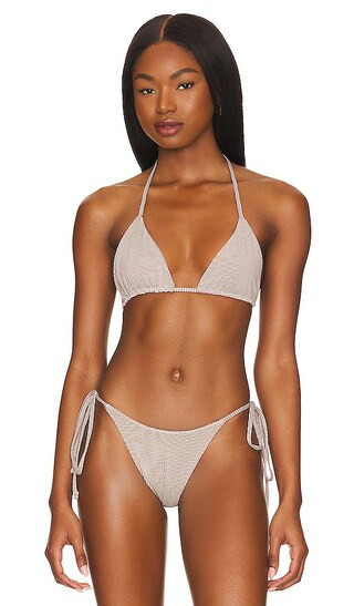 x Sydney Sweeney Tia Bikini Top in Florence Gingham | Revolve Clothing (Global)