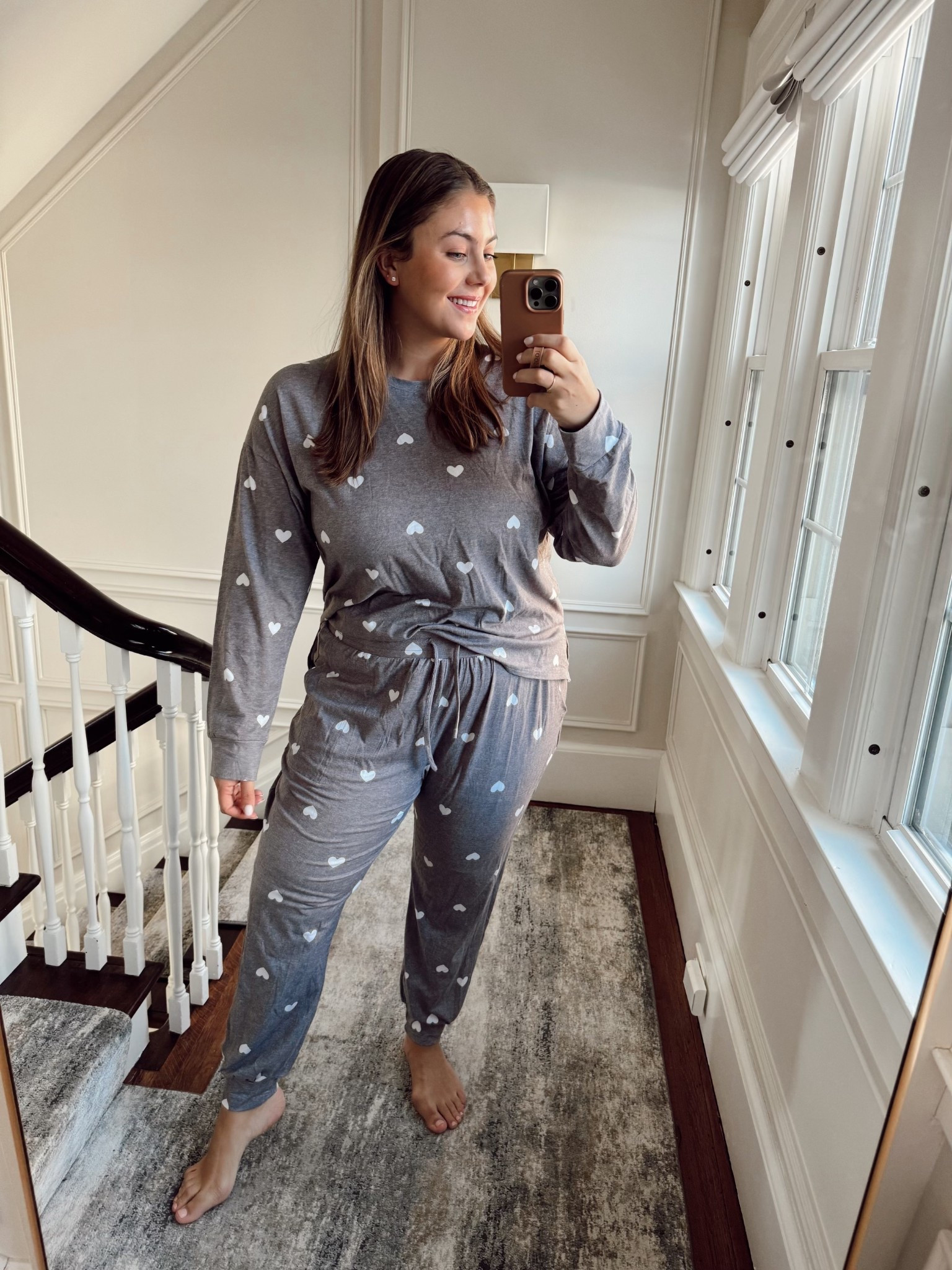 Cozy pajamas / lounge set. Wearing size XXL 

#LTKSeasonal #LTKValentine #LTKMidsize