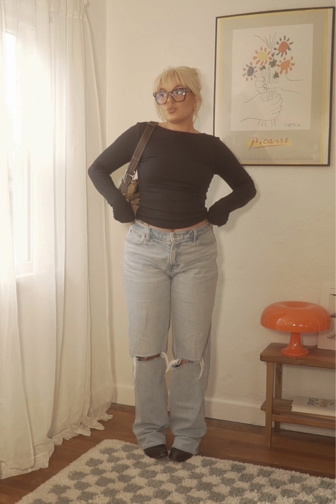 wearing a size 28L in the abercrombie jeans! size medium in the nuuds top and the set! if anything from nuuds is sold out, sign up for text restocks! cowboy boots were thrifted but i linked some similar ones! bag was thrifted as well! #LTKstyletip #LTKsalealert

#LTKVideo