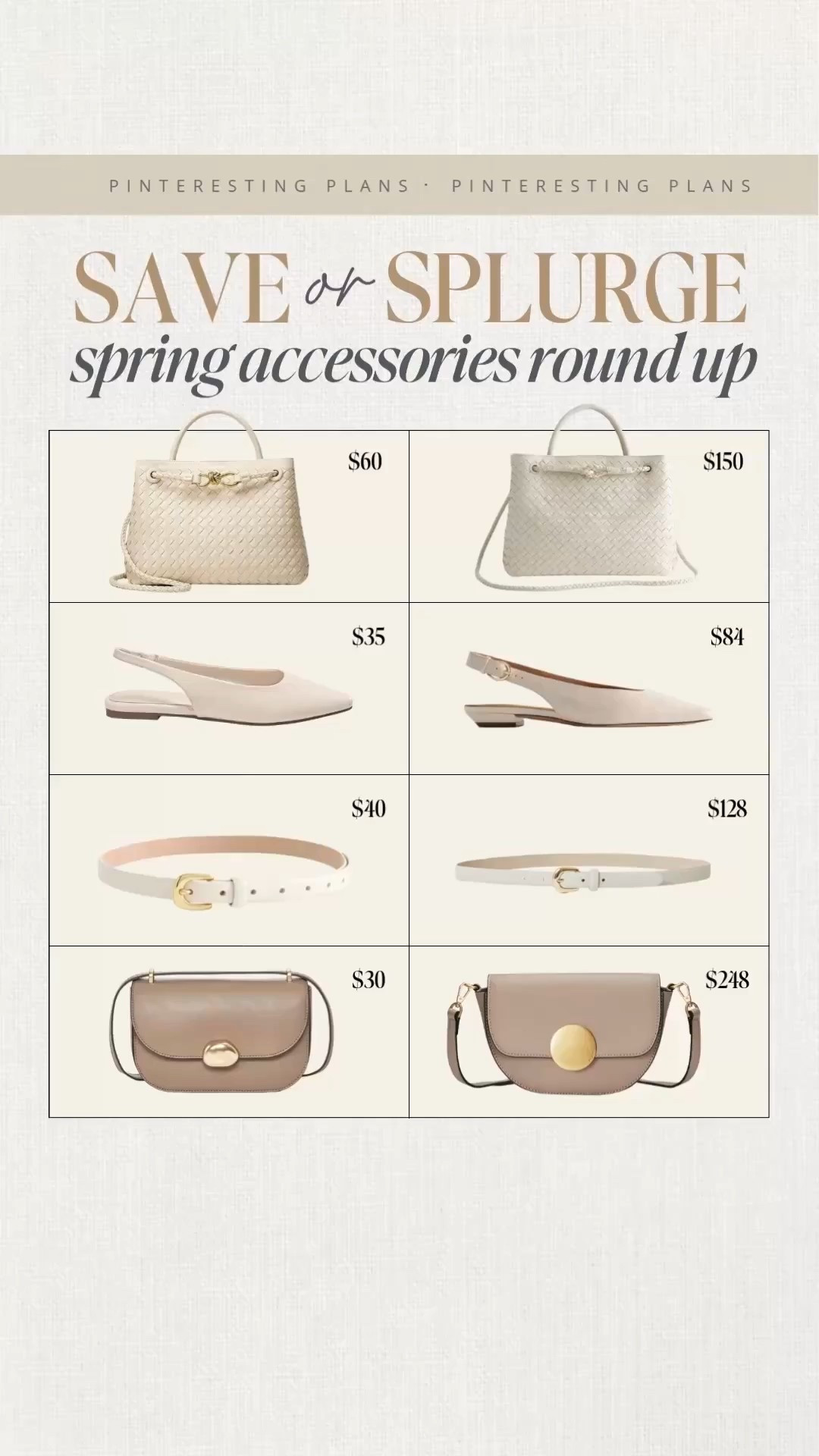 Save or splurge spring accessories round up 🙌🏻🙌🏻

#LTKWorkwear #LTKSeasonal

#LTKWorkwear #LTKootd #LTKSeasonal

#LTKootd #LTKSeasonal
