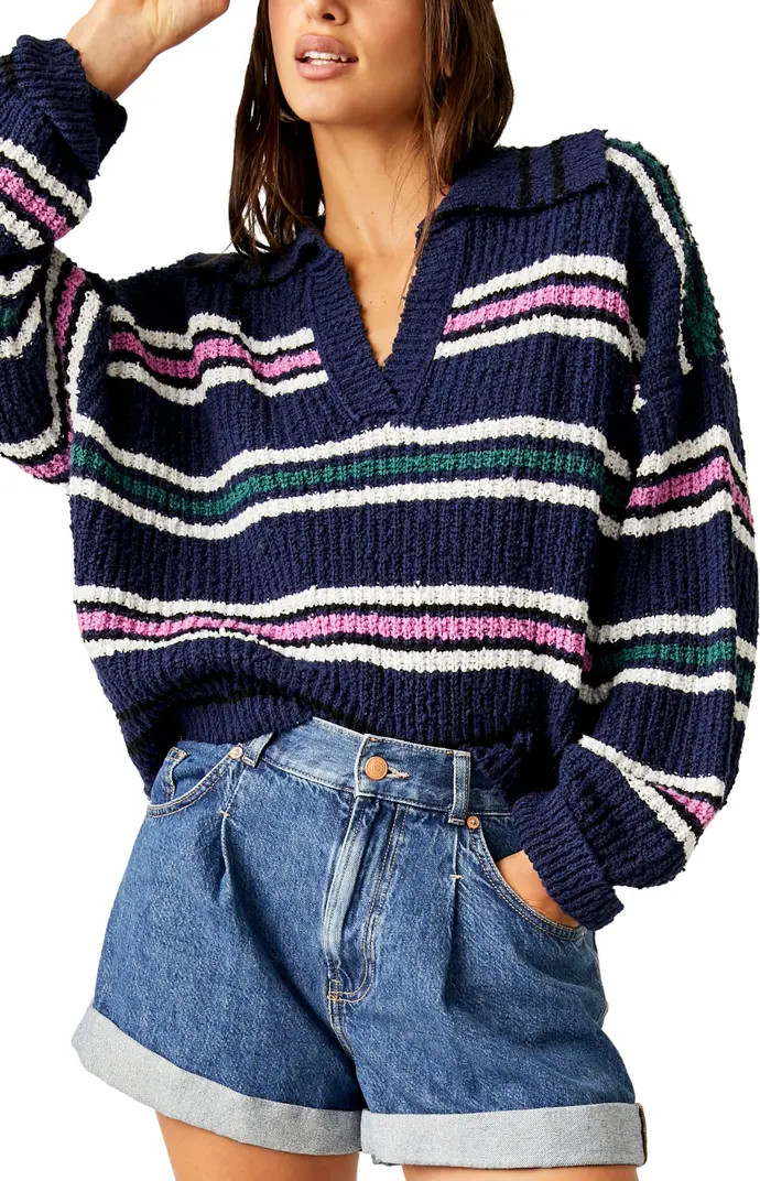 Free People Kennedy Stripe Sweater | Nordstrom | Nordstrom
