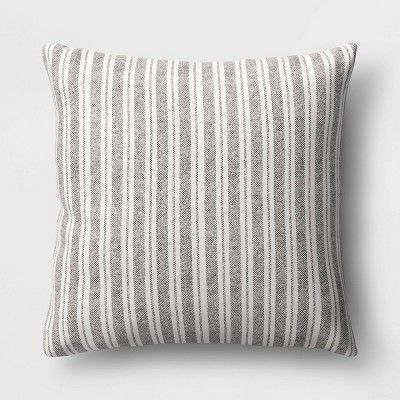 Oversized Square Striped Throw Pillow - Threshold™ | Target