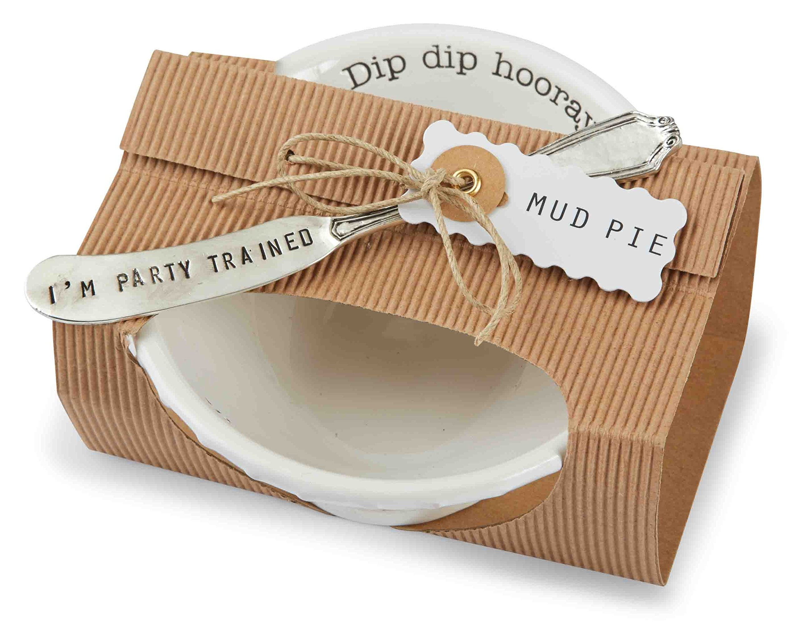 Mud Pie Dip Bowl Set, Hooray, 2" x 6" | Amazon (US)