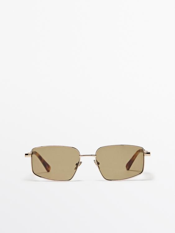 Metallic sunglasses | Zara US