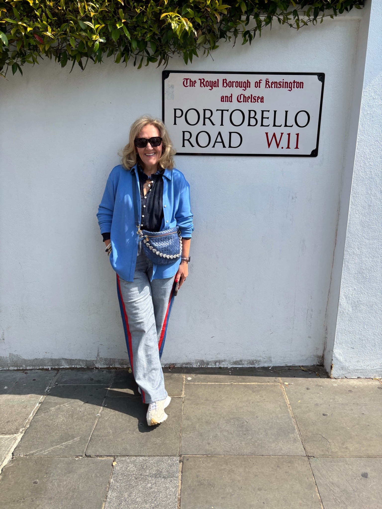 Yesterday was warm in London! 
Sweatpant jeans size down 
Spanx button down was the perfect lightweight layer medium 
Quince peasant blouse such great quality medium 
I’ve loving this bag. We did a lot of walking and I ended up shifting it as a fanny pack.

#LTKOver40 #LTKTravel #LTKootd