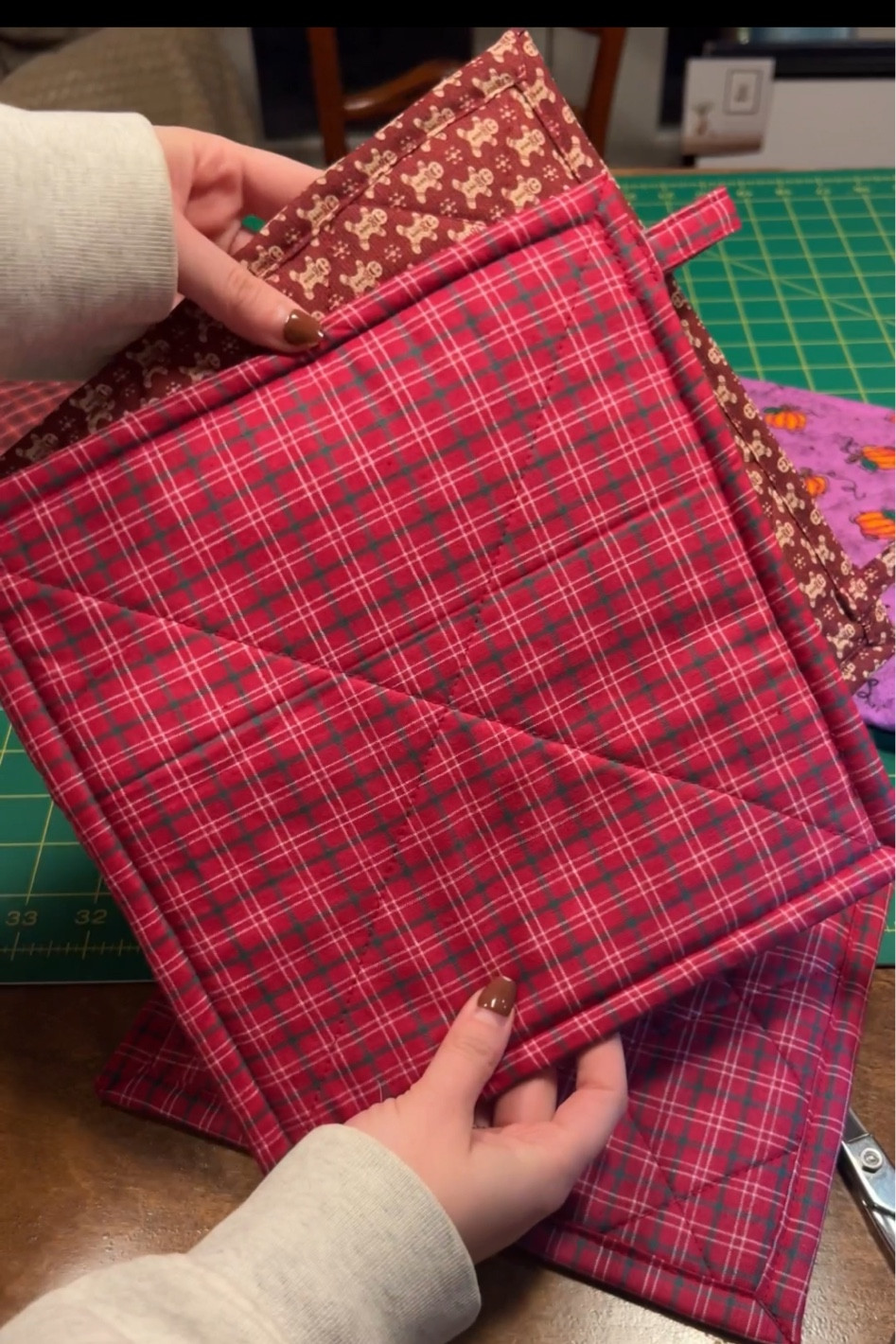 Fabric is old/leftover but linking other materials below!#LTKHoliday 

#LTKSeasonal #LTKHome