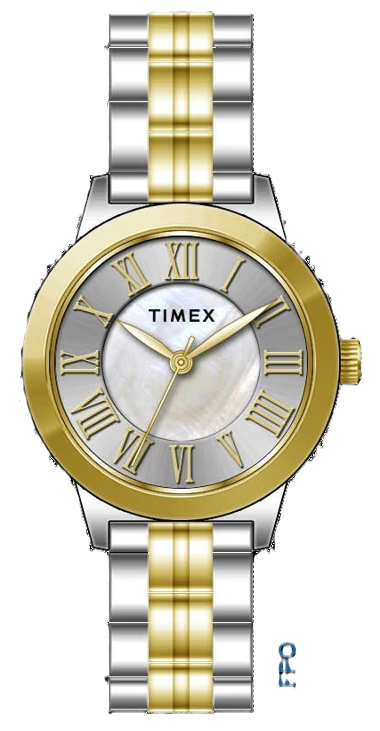Timex Women's Two Tone Case Two Tone Bracelet | Walmart (US)