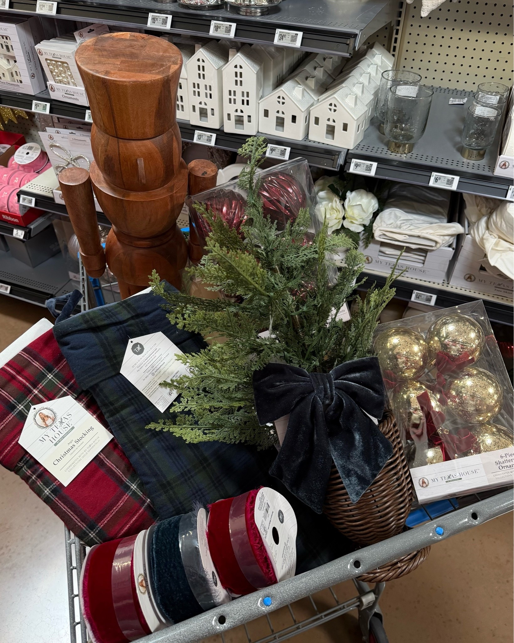 New Christmas decor from Walmart! Obsessed! 

Walmart home, wood nutcracker, velvet ornament, plaid stockings, shatterproof ornaments @Walmart

#LTKSeasonal #LTKHome #LTKdayinmylife
