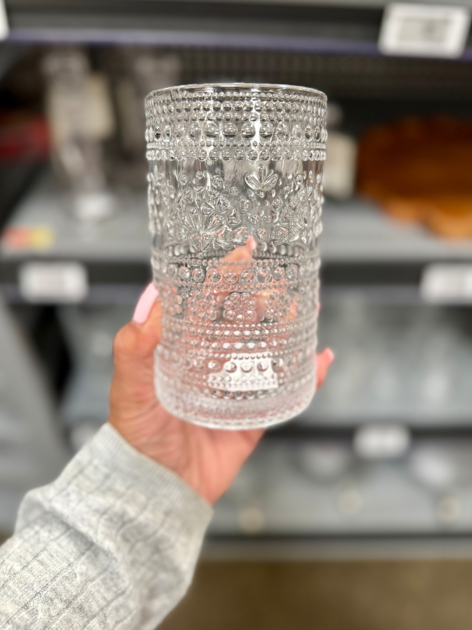 Sturdy Drinking Glass. 

#LTKSeasonal #LTKFamily #LTKHome