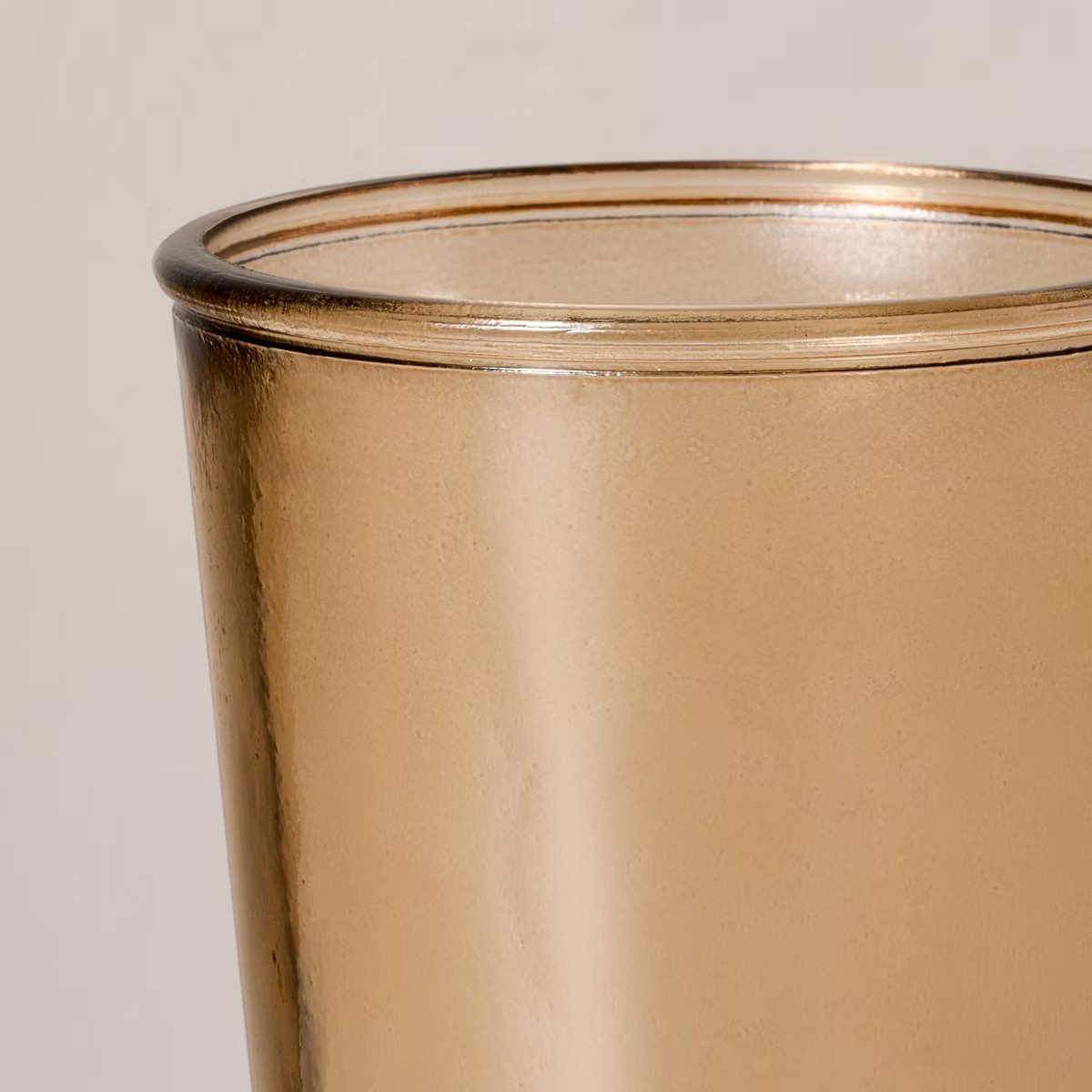 16oz Recycled Glass Tumbler Tan - Hearth & Hand™ with Magnolia | Target