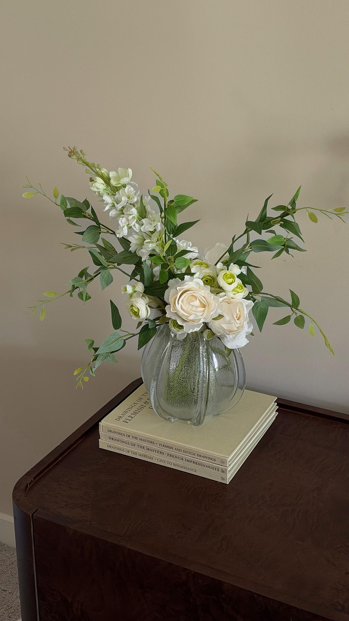 Floroom Ranunculus Artificial Flowers 18 Pcs Green Faux Silk Mini Ranunculus Bulk Fake Wedding Fi... | Amazon (US)