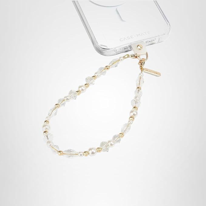 Case-Mate Beaded Phone Charm - Detachable Anti Theft Strap - Hands-Free iPhone Wrist Strap for Wo... | Amazon (US)