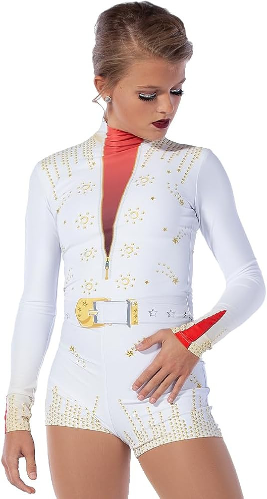 Alexandra Collection Elvis Costume Dance Biketard for Women & Girls | Amazon (US)
