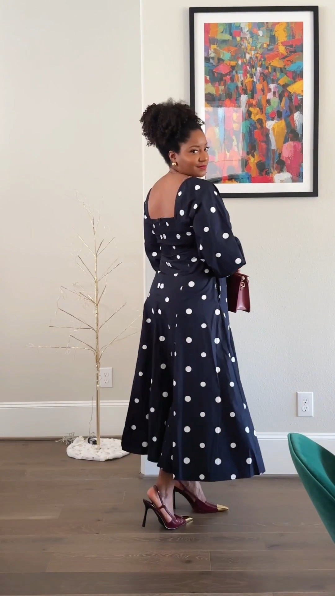 Polka dots, styled two ways. One look dressed up with a statement midi dress, the other more casual with a layered sweater and jeans. Both polka dot pieces are from Walmart, making them easy, affordable staples you can wear multiple ways. I sized down to a M in the dress (but it a little snug, so I think it’s TTS) and a L in the sweater. Jeans are Amazon, size 32, and I finished the casual look with classic Adidas Superstars.

Polka dot dress with sleeves / Walmart fashion finds 

#LTKootd #LTKFindsUnder50 #LTKMidsize